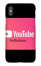 itsnotlate iPhone Phone Cases