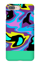 80's swirl iPhone Phone Cases