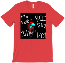 Red Blamed T-shirt