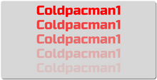 coldpacman1 XXL Gaming Mousepad