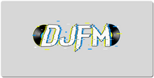 Glitched DJFM XXL Gaming Mousepad