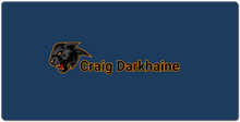 Tappetino Mouse Gaming XXL "Lion Craig Darkhaine"