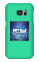 Icy logo Samsung Phone Cases (with backgound)
