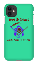 World Domination iPhone Phone Cases