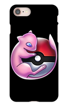 Mew on Pokeball IPhone Cases