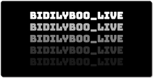 bidilyboo_live XXL Gaming Mousepad