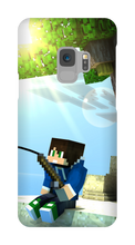 Case para Samsung Minecraft JuaoGL Pescando
