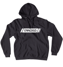 caracoco framed whtie Hoodie (No-Zip/Pullover)