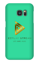 EZPLAYSTREAM Samsung Phone Case (Metal Gold Logo)