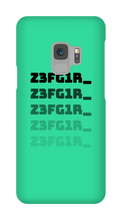 Z3FG1R_ Black Text Samsung Cases