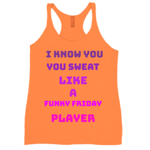 Sweat Like A Funky Friday Player Tanktop (Womans)