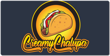 creamychalupa XXL logo Gaming Mousepad