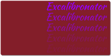 excalibronator XXL Gaming Mousepad