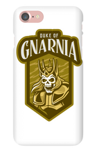 Duke of Gnarnia iPhone Case - Lifetime Guarantee