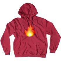 Hoodie on FIRE! (No-Zip/Pullover)