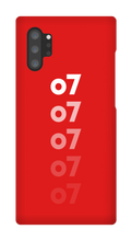 o7 Samsung Galaxy S10 Phone Case (White Text)