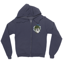 nerddad09 Zip Up Hoodie