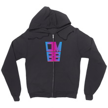 ombetv Zip Up Hoodie [Pink Logo]