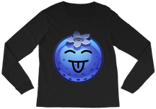Blueberry long-sleeve-tee