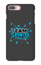 Team Spirits Blue Theme iPhone Phone Cases