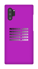 Coque pour Samsung reddice_geek