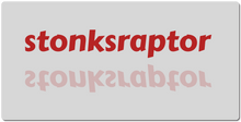 stonksraptor XXL Gaming Mousepad