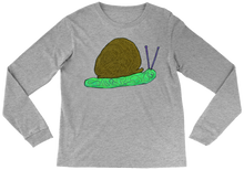 Snail Doodle Long Sleeve Tee (Large Design)