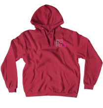 Cool Design Hoodie white text(No-Zip/Pullover)