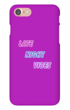 Late Night Vibes iPhone Case