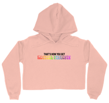 Blood Mage cropped hoodie