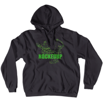 Nockedup Green Logo Hoodies (No-Zip/Pullover)