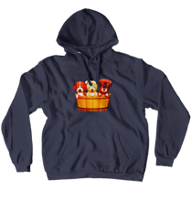 Hoodies (No-Zip/Pullover)-High quality-3 doggies