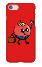 BUSINESS TOMAT iPhone Case