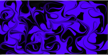 Black Blue 18"x36"