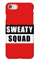 Sweaty Squad iPhone Case (Invert Theme)