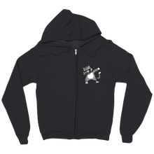 Dabing Cat Zip-up-hoodie