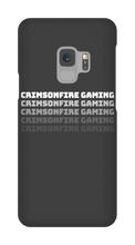 Samsung Phone Case (White Text/Black Case)