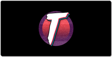 XXL gaming mousepad with logo in the middle