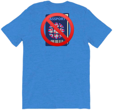 No Vax Passports T-Shirts Back Print