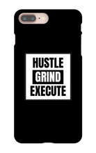 HUSTLE GRIND EXECUTE iPhone Phone Cases
