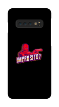 Funda de iphone con el logo de IMPROSITO