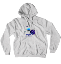 Pengy in Space Pull-Up Hoodie (No Zipper)