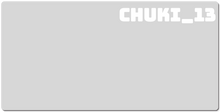 chuki_13 XXL Gaming Mousepad