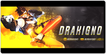 drakigno XXL Gaming Mousepad