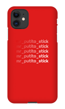 mr_putito_stick iPhone Phone Cases
