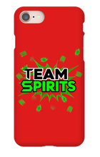 Team Spirits Green Theme iPhone Phone Cases