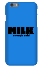 Milk iPhone Phone Cases
