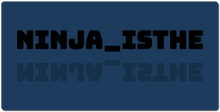 ninja_isthe XXL Gaming Mousepad