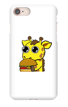 lexxlegion hamburger giraffe  iPhone Phone Cases