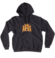 House Logo Hoodie: Gold Gradient